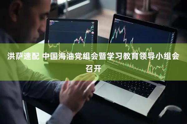 洪萨速配 中国海油党组会暨学习教育领导小组会召开